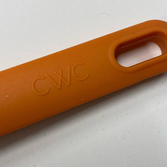 CWC Silicone Spoon Orange Cook With Color Cooking Baking Kitchen - Picture 5 of 5